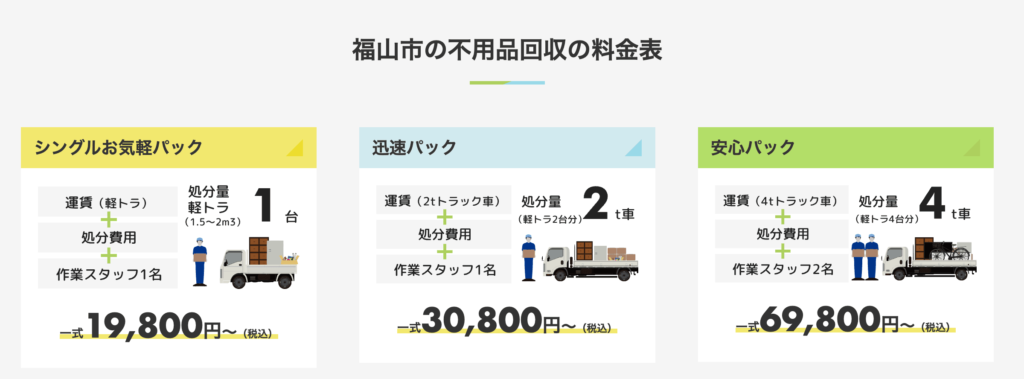 生必クリーナーのプラン